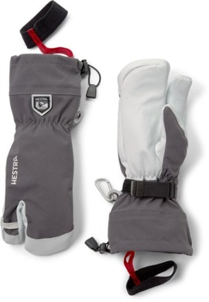 Hestra Gloves Heli Three-Finger Insulated Gloves 0