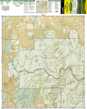 National Geographic Rand Stillwater Pass Topographic Map 1