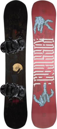 Rossignol Evader Snowboard with L/XL Battle Bindings - 160 cm Wide - 2023/2024 0