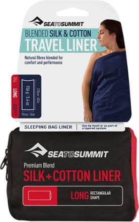 Sea to Summit Premium Blend Silk/Cotton Liner - Rectangular 5