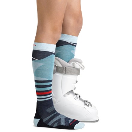 Darn Tough Skipper Over-the-Calf Midweight Ski and Snowboard Socks - Kids' 4