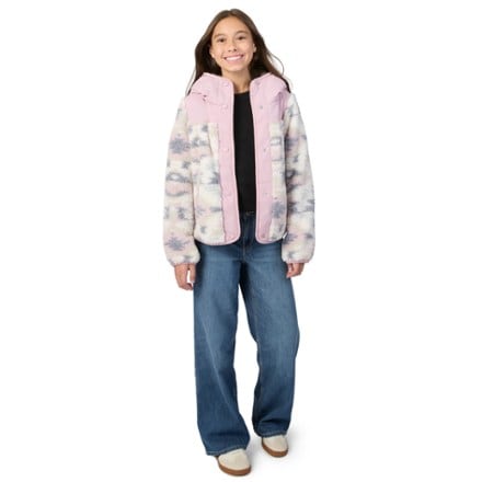 Free Country Sierra Sherpa Fleece Pile Jacket - Girls' 2