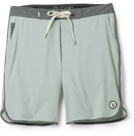 Mid Nylon Mesh Cargo Pocket Swim Trunks