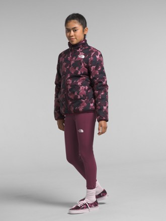 The North Face Reversible Mossbud Swirl Insulated Jacket - Girls' 3