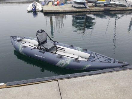Aquaglide Blackfoot Angler 130 Inflatable Kayak 8