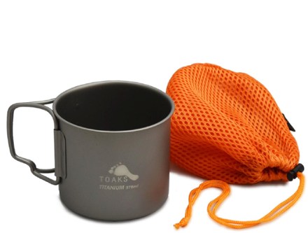 TOAKS Titanium Single Wall 375 Cup 0