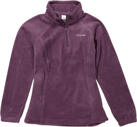 columbia quarter zip fleece womens