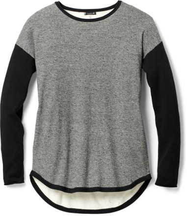 Smartwool Shadow Pine Colorblock Sweater - Women's | REI Co-op