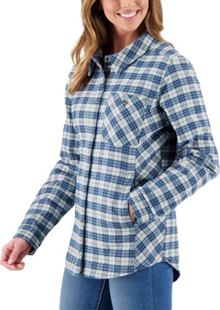 Obermeyer Avery Flannel Insulated Shirt Jacket - Women's 6