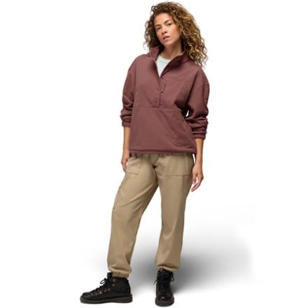 prAna Stretch Zion Fleece Half-Snap - Women's 3