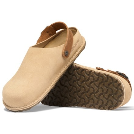 Birkenstock Lutry Suede/Oiled Leather Clogs - Men's 2