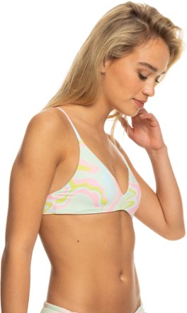 Roxy Tropics Hype Reversible Athletic Triangle Swimsuit Top - Women's 3