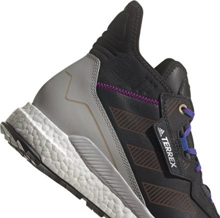 adidas Terrex Free Hyperblue Mid Hiking Shoes - Men's 4