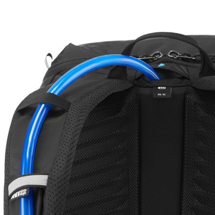 REI Co-op Commuter Pack Hydration port & tube routing (reservoir not included)