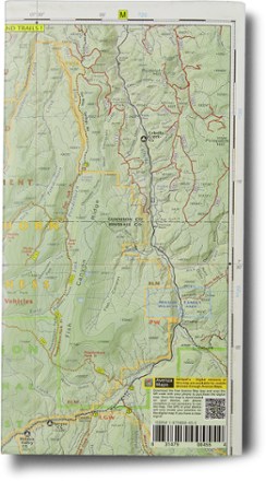 Latitude 40 Maps Southwest Colorado Trails Recreation Topo Map - 7th Edition 1