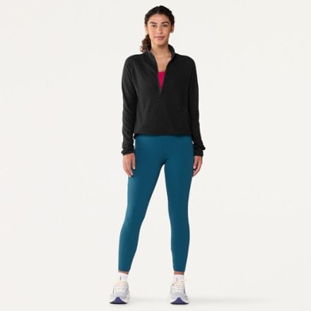 Icebreaker Merino 400 RealFleece Grid Peaksland Long-Sleeve Half-Zip - Women's 3
