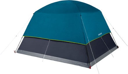 Coleman darkroom 6 person tent sale