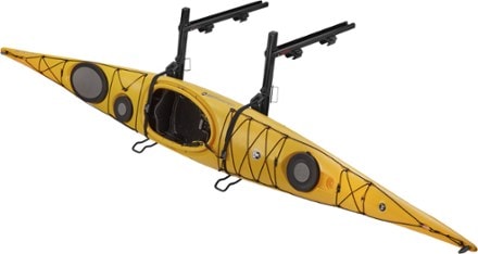 Yakima ShowDown Kayak/SUP Rack Shown open (Black)