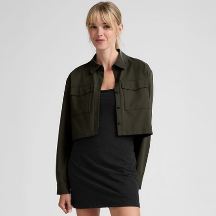 Beyond Yoga Midtown Cropped Jacket - Women's 0