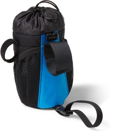 Revelate Designs Mountain Feedbag Handlebar Bag Back view (Blue)