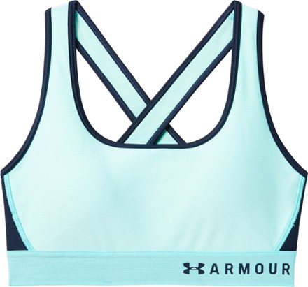 UNDER ARMOUR Training HeatGear® Armour Medium Support Crossback Sports Bra  - Dark Blue