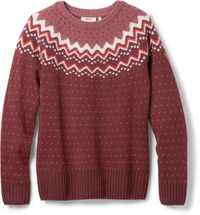 Övik Lite Knit Sweater W - Sarki Róka | Fjällräven ruházat és felszerelés