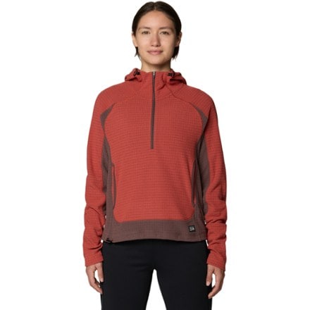 Mountain Hardwear Summit Grid Half-Zip Hoody - Women's 0