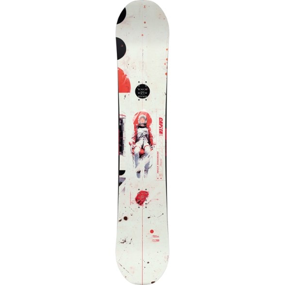 capita alien snowboard Women's Space Metal Fantasy 2026 Ski Pro AZ Radial Sidecut Bitter End Deflection Tuning 2 x 4 Inserts Flex Rating 4 (1 Soft Capita Space Metal Fantasy Women's
