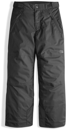 north face black snow pants