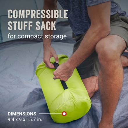 Coleman Kompact 30 Rectangle Sleeping Bag 8