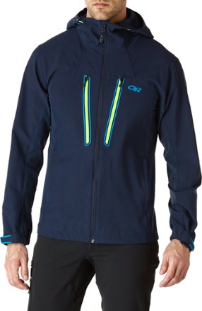 outdoor research ferrosi summit hooded jacket