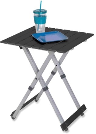 GCI Outdoor Compact Camp Table 20 In use (Black)
