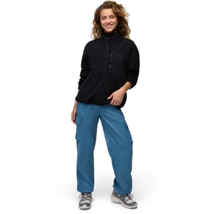 prAna Stretch Zion Fleece Half-Snap - Women's 3