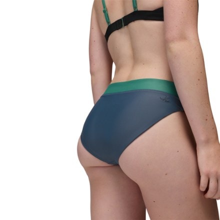prAna Baja Bound Summer Wave Swimsuit Bottoms - Women's 4