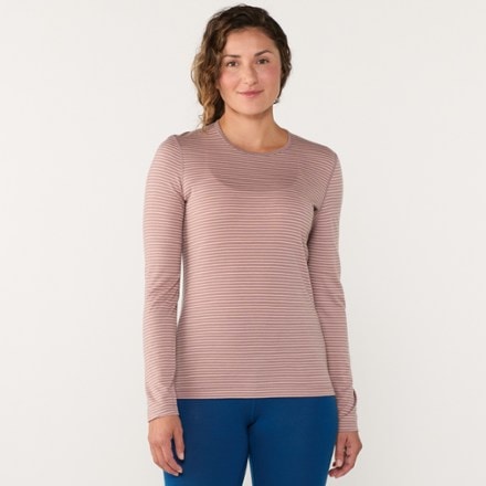Icebreaker Merino 200 Oasis Long-Sleeve Crewe Thermal Top - Women's 1