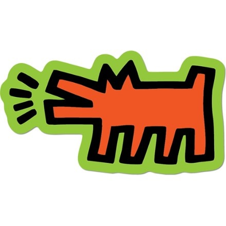 Apply Stickers Barking Pop Shop Dog Sticker 0