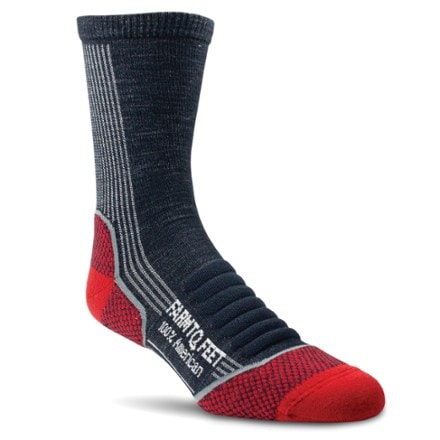 Farm to Feet Damascus Light Targeted Cushion 3/4 Crew Socks 0