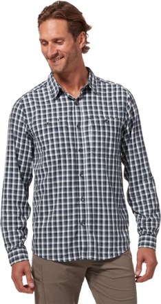 Royal Robbins Bug Barrier Vista Dry Plaid Long-Sleeve Shirt - Men's 1
