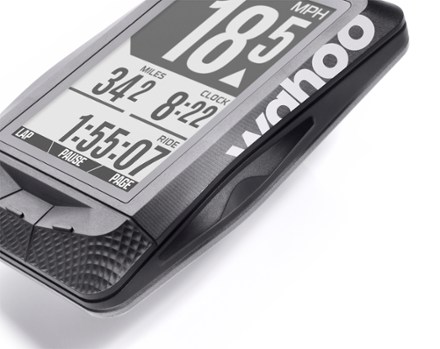 Wahoo Fitness ELEMNT GPS Bike Computer Bundle ELEMNT Laydown Side