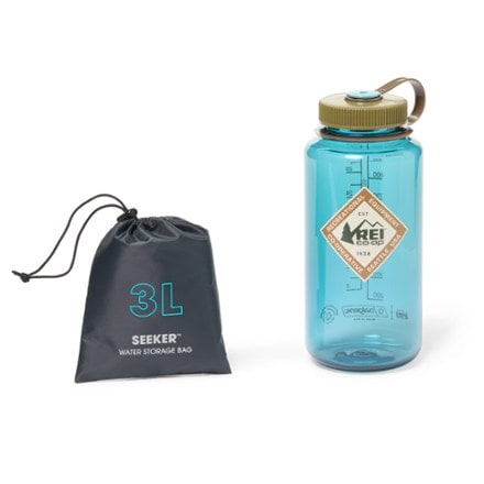 HydraPak 3L Seeker Collapsible Water Container - 100 fl. oz. 4