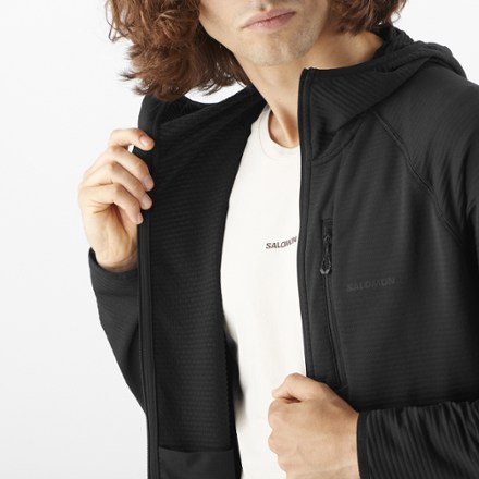 Salomon Essential Lightwarm Full-Zip Hoodie - Men's 6