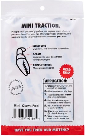 Crab Grab Mini Claws Stomp Pads - Red 1