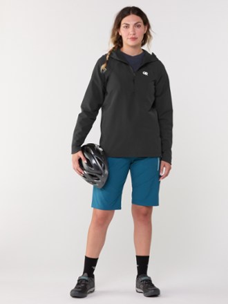 Freewheel Half-Zip Bike Hoodie - Women's