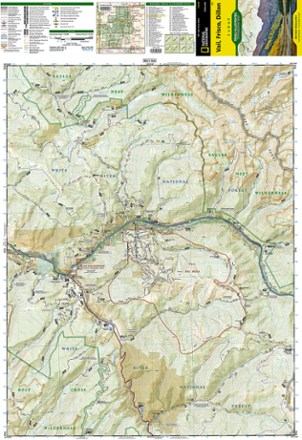 National Geographic Vail, Frisco, and Dillon Topographic Map 1