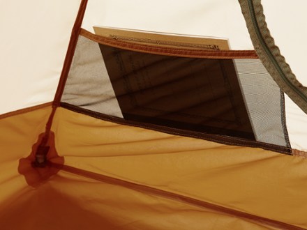 REI Co-op Trailmade 2 Tent with Footprint Interior pocket (Desert Sun)