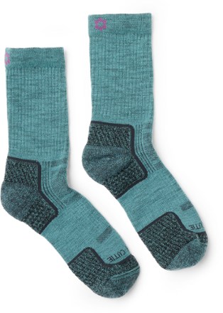 ToughCutie Eve Light Weight Hiker Crew Socks - Women's 0