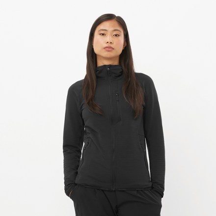 Salomon Essential Lightwarm Full-Zip Hoodie - Women's 1