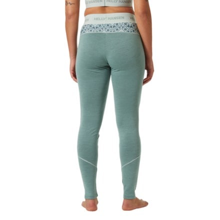 Helly Hansen LIFA Merino Midweight Graphic Base Layer Pants - Women's 2