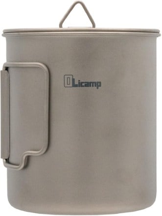 OliCamp Ion Stove with Titanium Space Saver Mug Combo 4