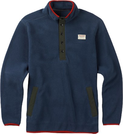men's burton hearth fleece pullover